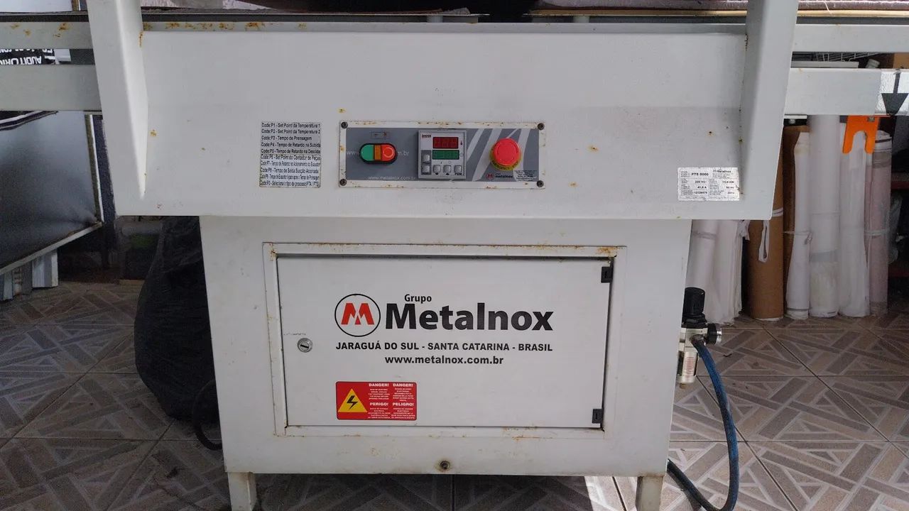 Prensa térmica grande formato metalnox PTS 8000 - Foto 2
