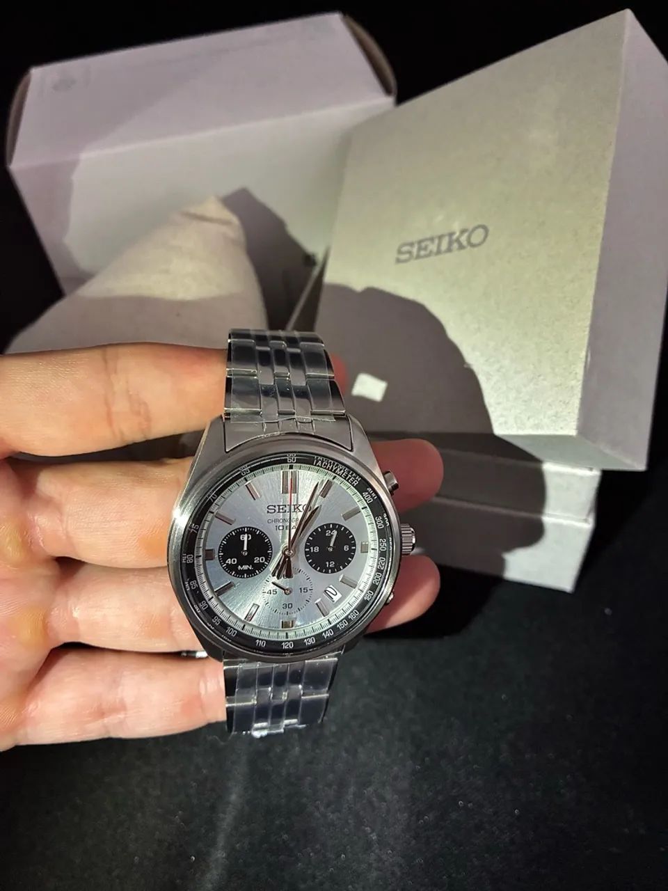 Seiko Panda Cronógrafo 