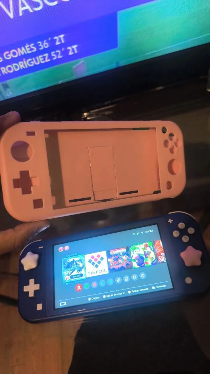 Nintendo switch lite Desbloqueado - 128gb - Foto 3