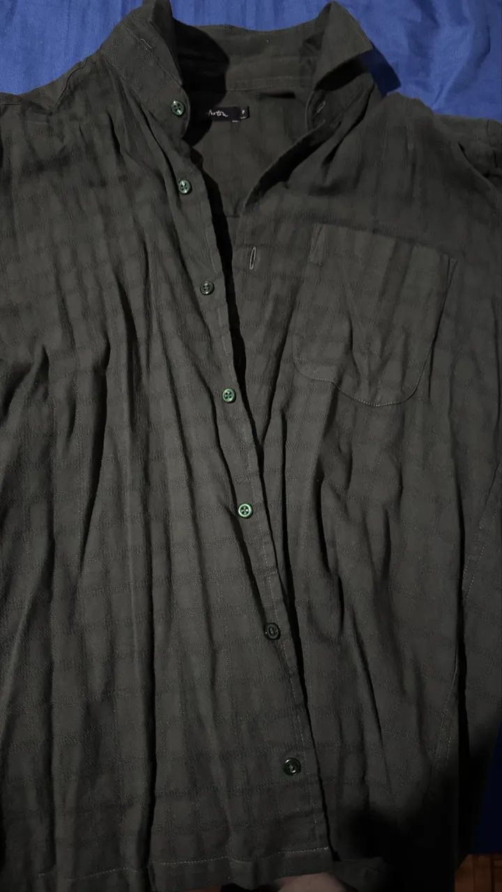 Camisa Foxton Xadrez Manga Curta