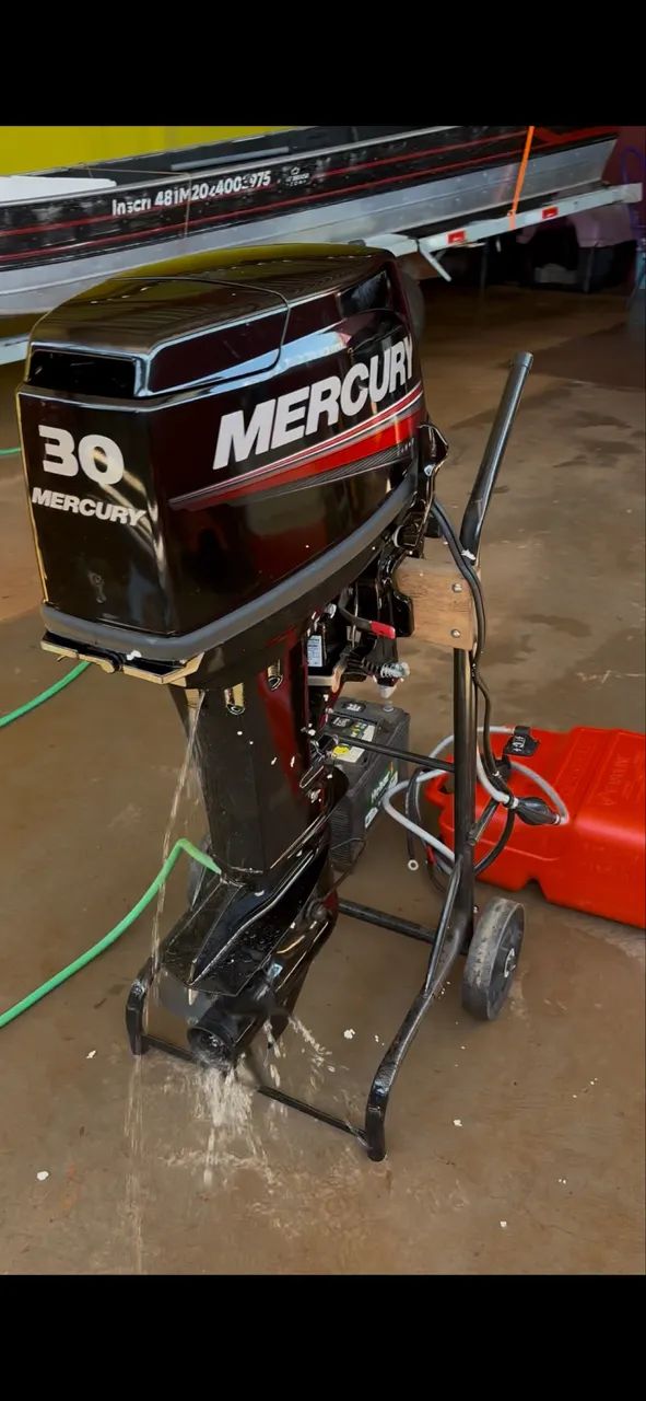 Motor popa 30 hp partida  - Foto 2