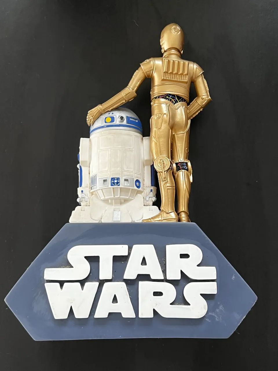 Cofre star wars c3po e r2d2 disney - Foto 3