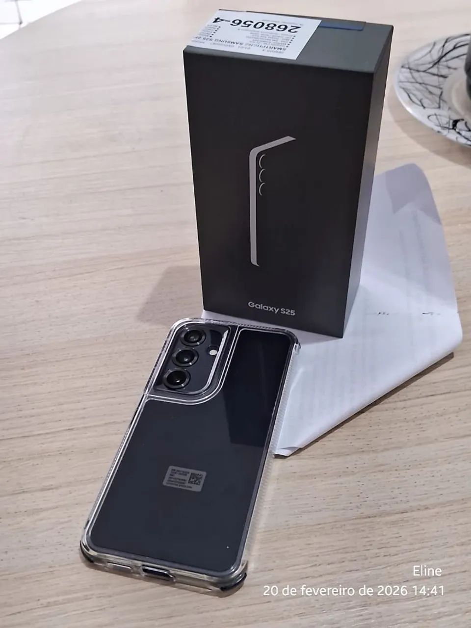 Smartphone S25 256g com nota e garantia - Foto 2
