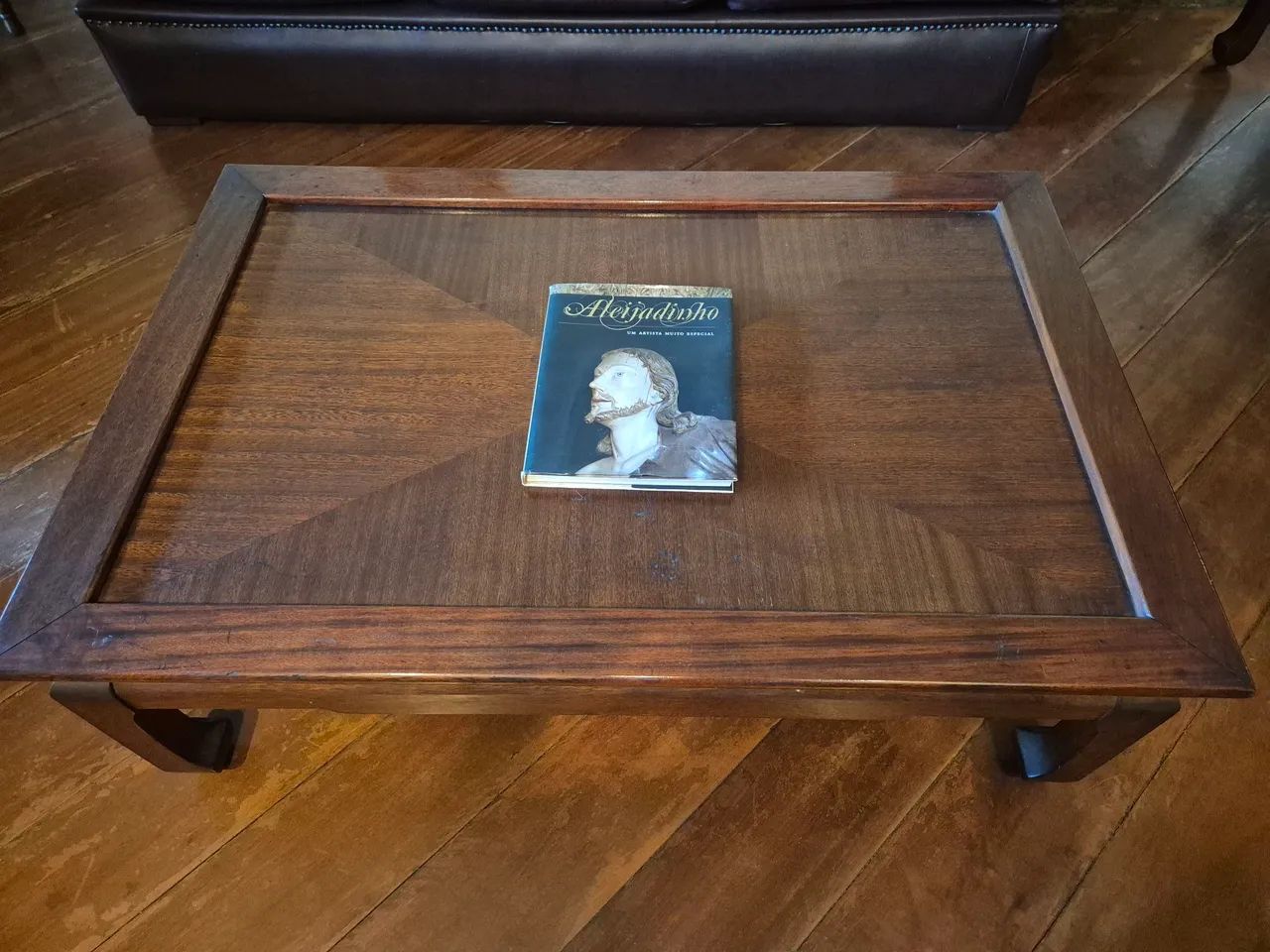 Mesa de centro em mogno maciço  - Foto 2