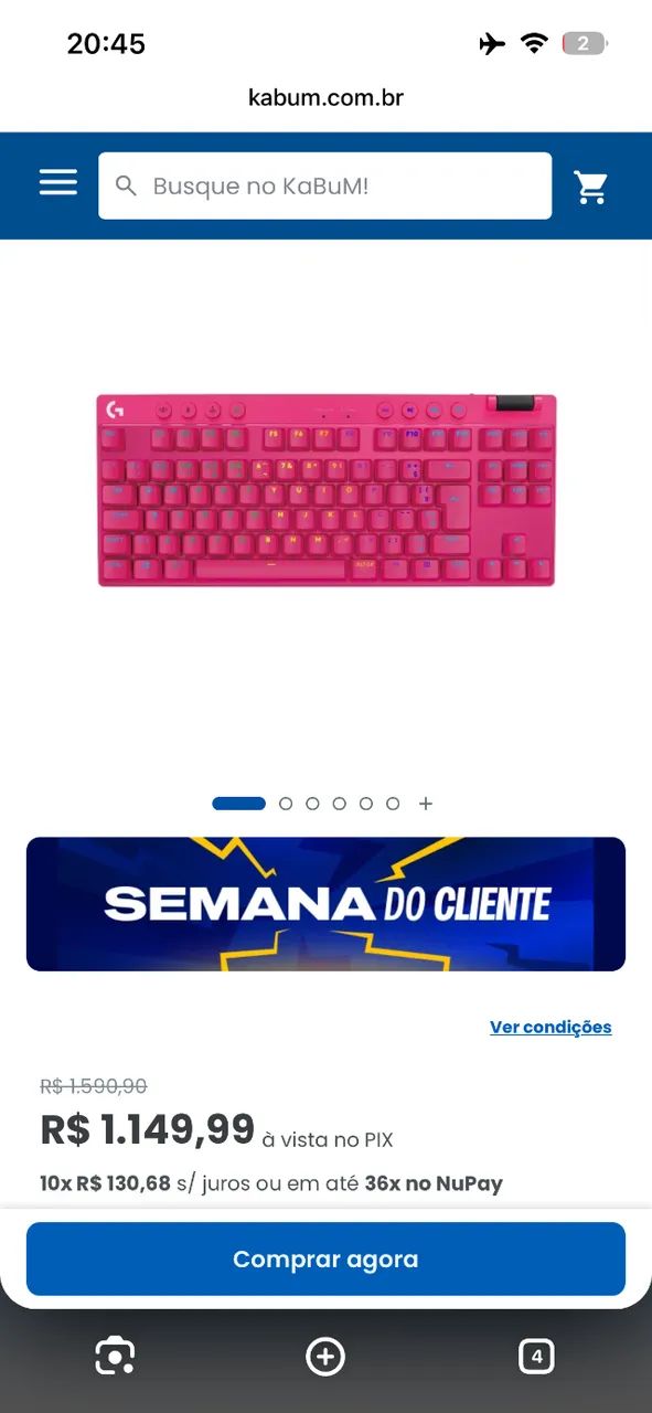 Teclado Logitech  - Foto 2