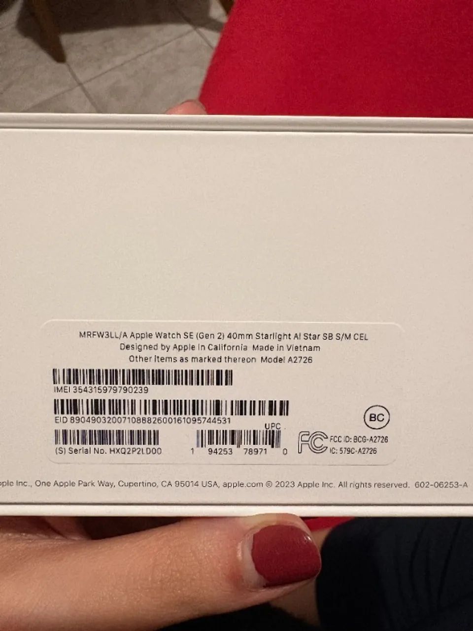 Apple Watch SE (Gen 2) 40mm Starlight - Foto 4