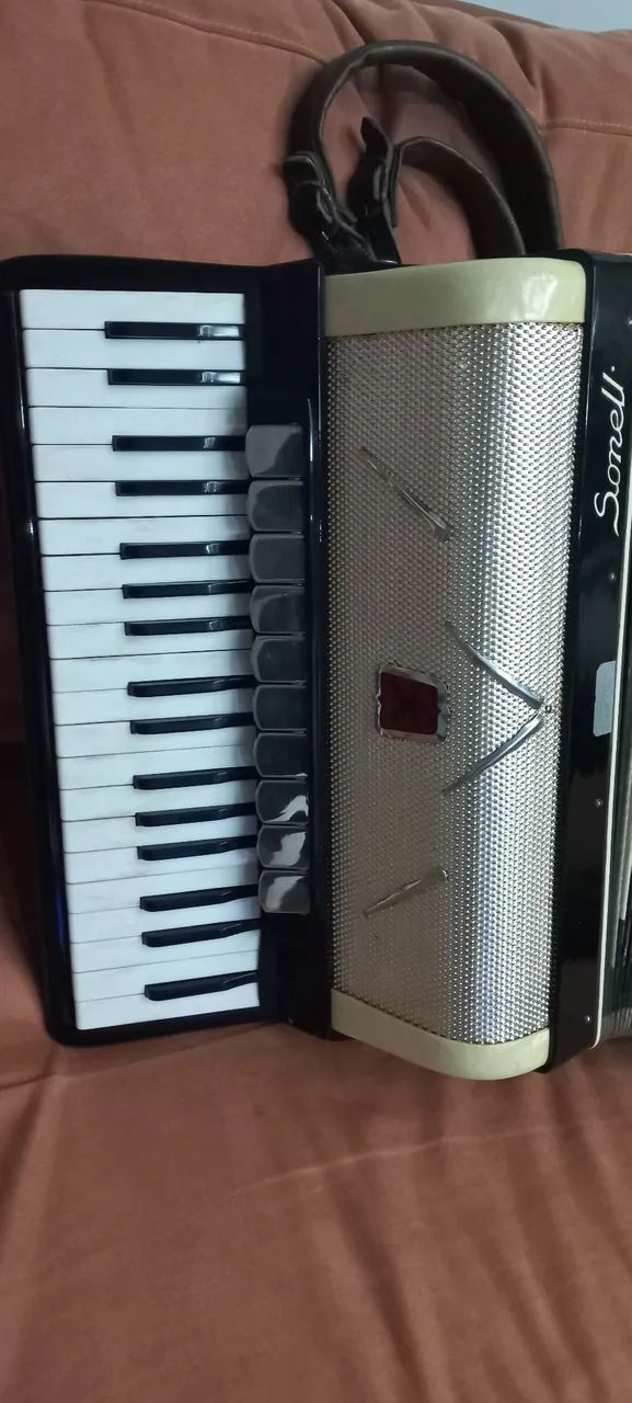 Acordeon/Sanfona 80 baixos oitavada - Foto 2