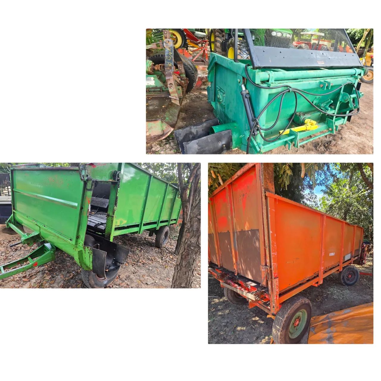  A Agrimaquinas em Goianesia vende  Vagao Forrageiro 