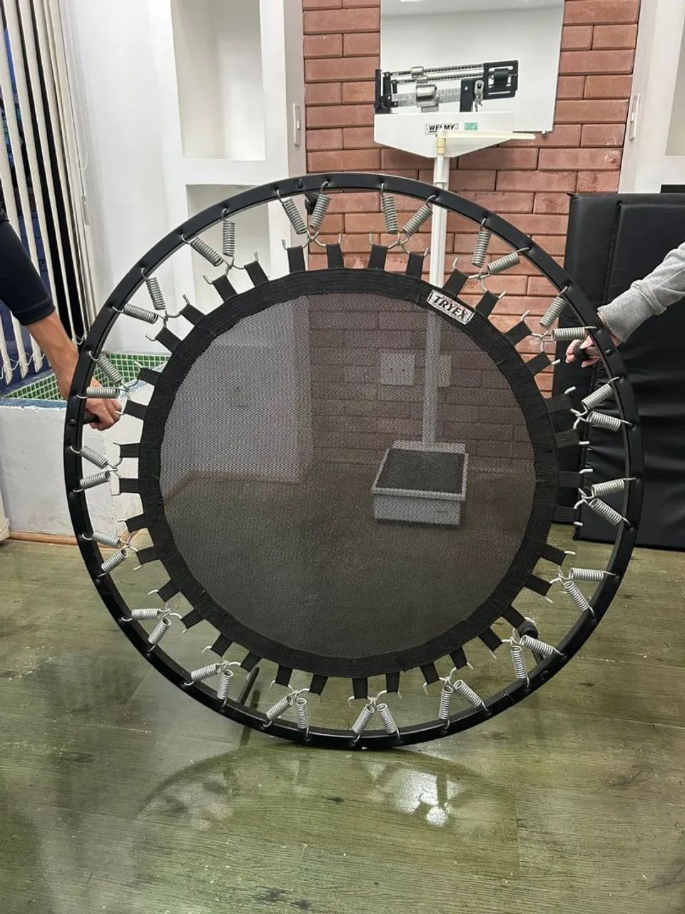 Mini Jump trampolim com conjunto com 4 unidades