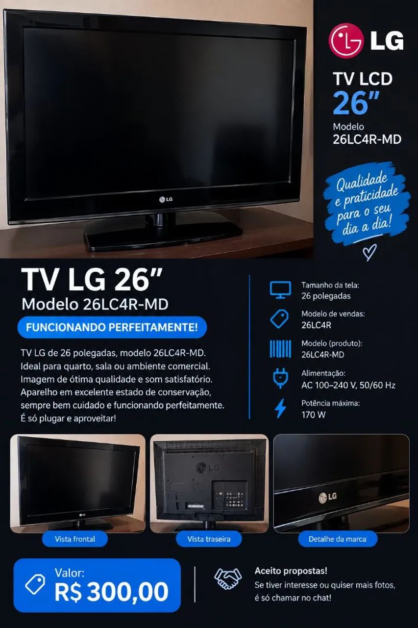 TV LG (desapego)