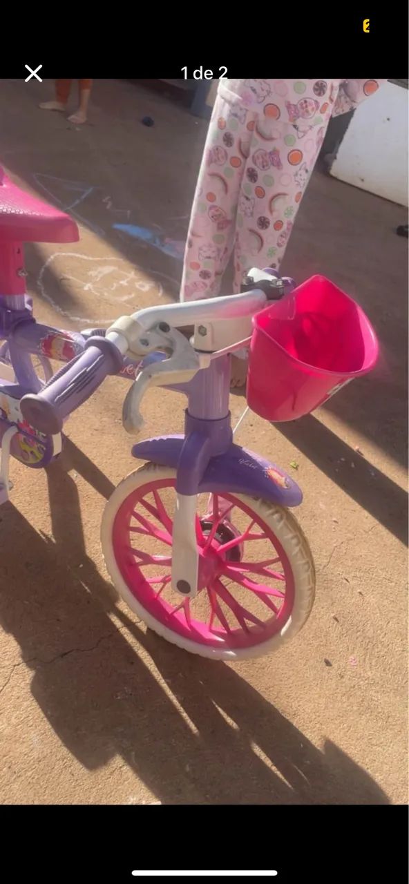 Bicicleta infantil menina urgente  - Foto 2