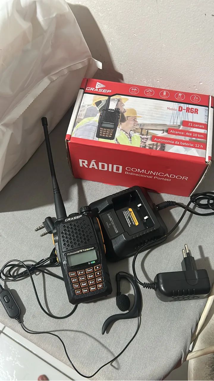 Rádio Comunicador GRASEP D-R6R