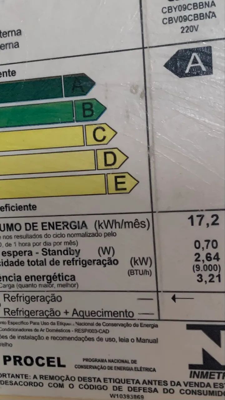 Ar condicionado cônsul 9000btus - Foto 3