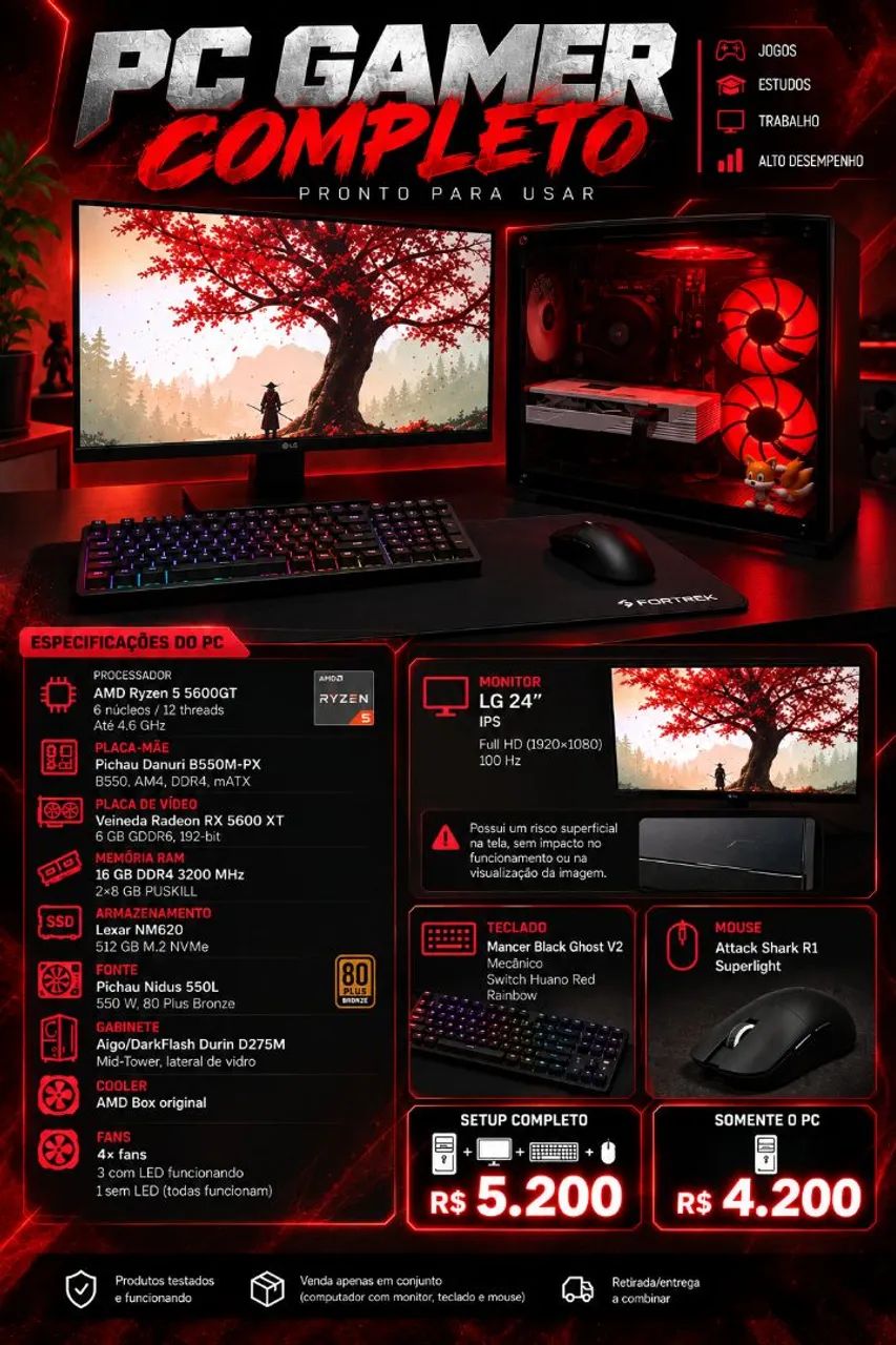 Setup Gamer