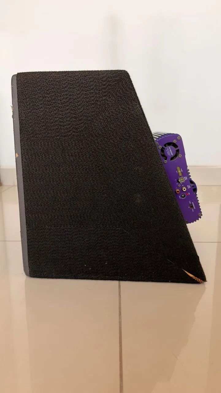 Caixa Subwoofer e Módulo Amplificador - Foto 3
