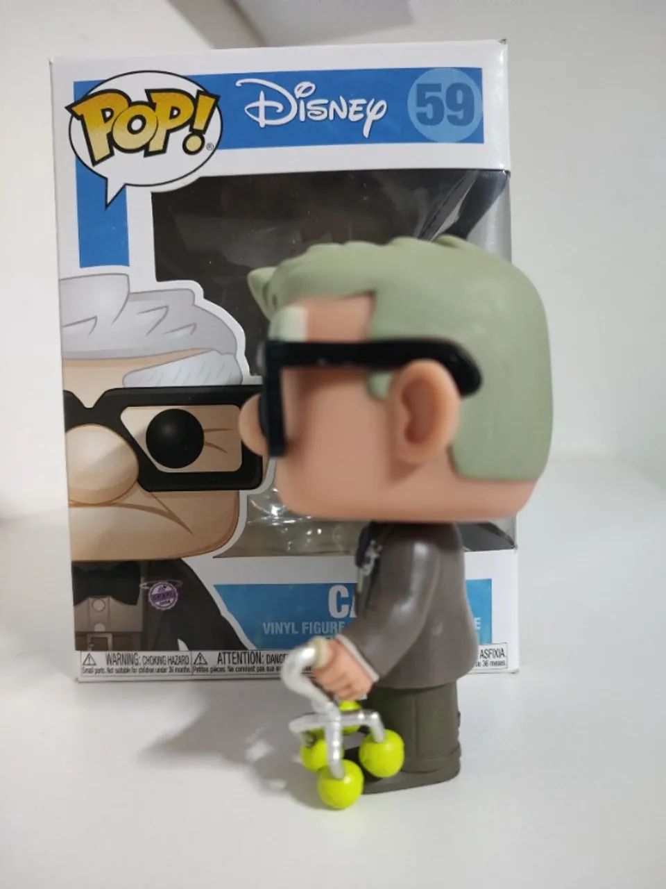 funko pop carl fredricksen - disney up altas aventuras - #59 - Foto 4