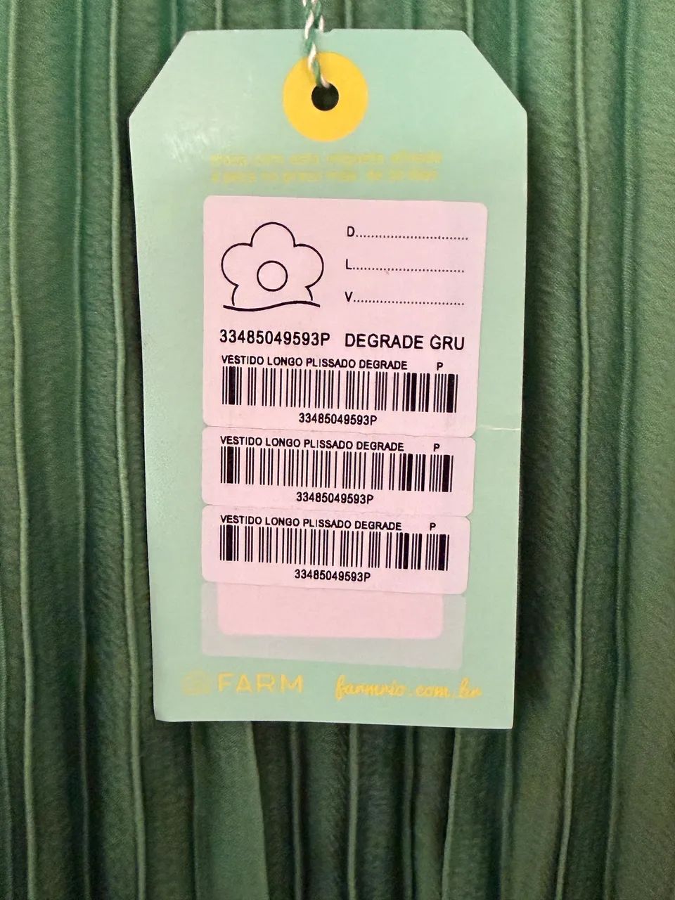 Vestido NOVO FARM  - Foto 3