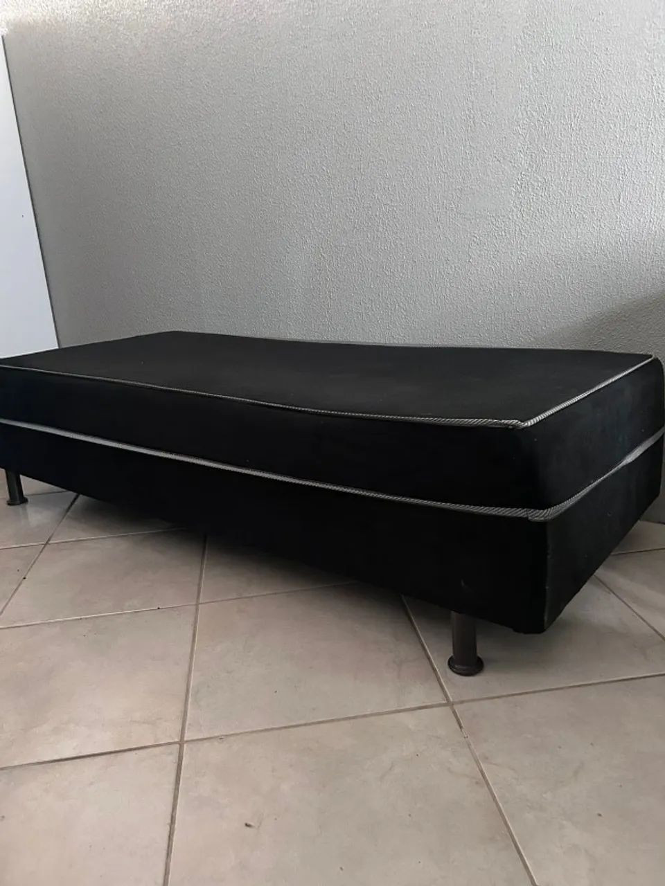 Cama Colchão Box Conjugado Solteiro - Foto 4