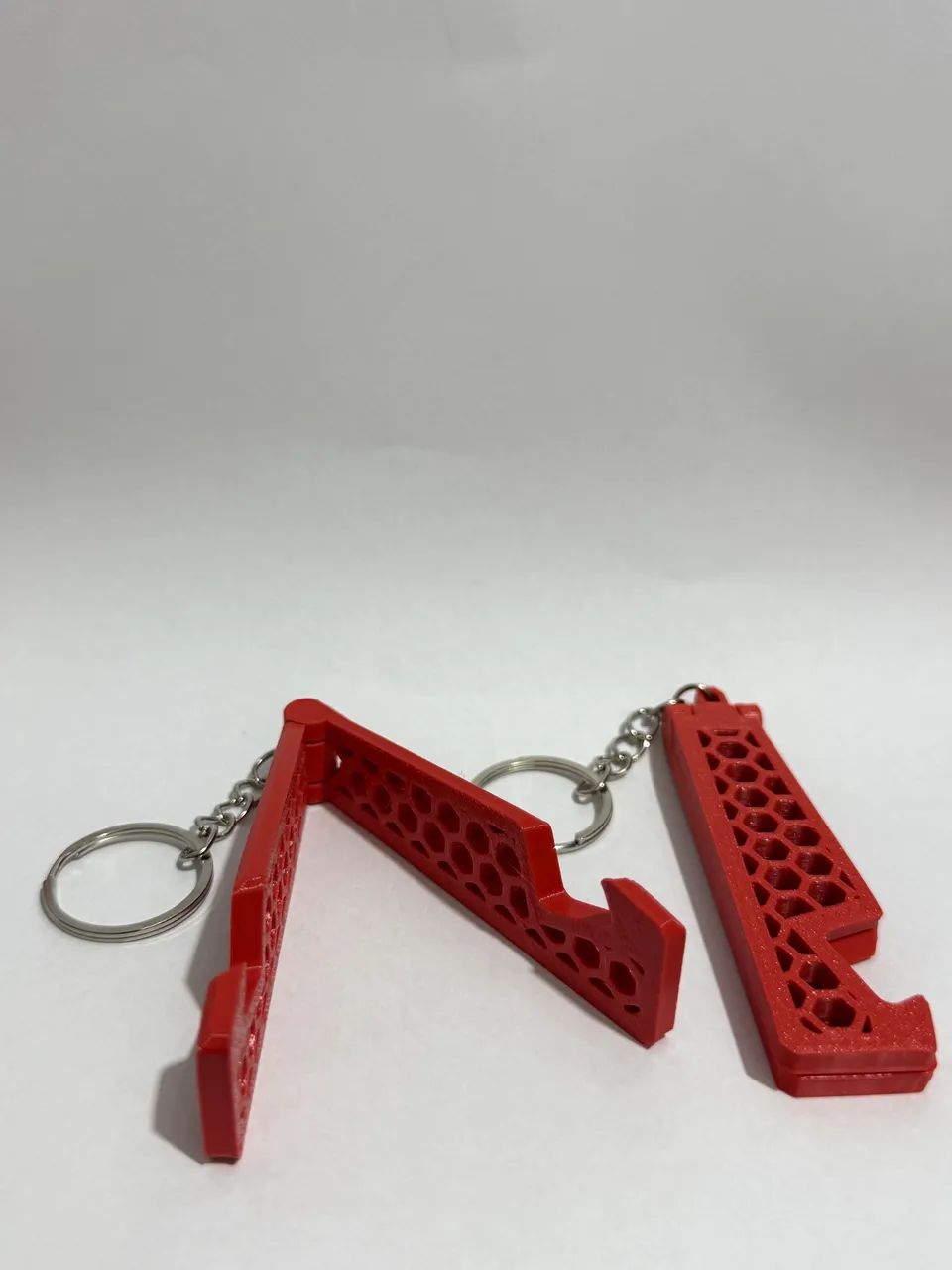 Suporte para celular, estilo chaveiro. - Foto 5