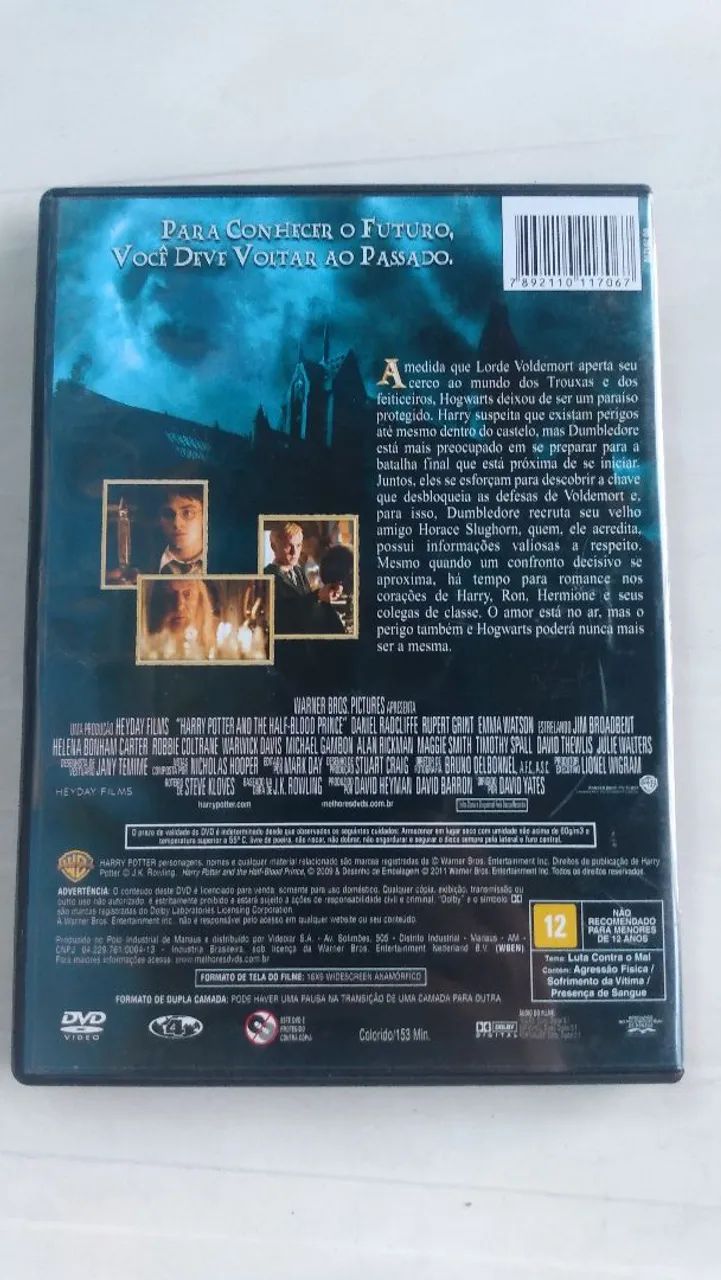 DVD original Harry Potter 6 ótimo estado.  - Foto 2