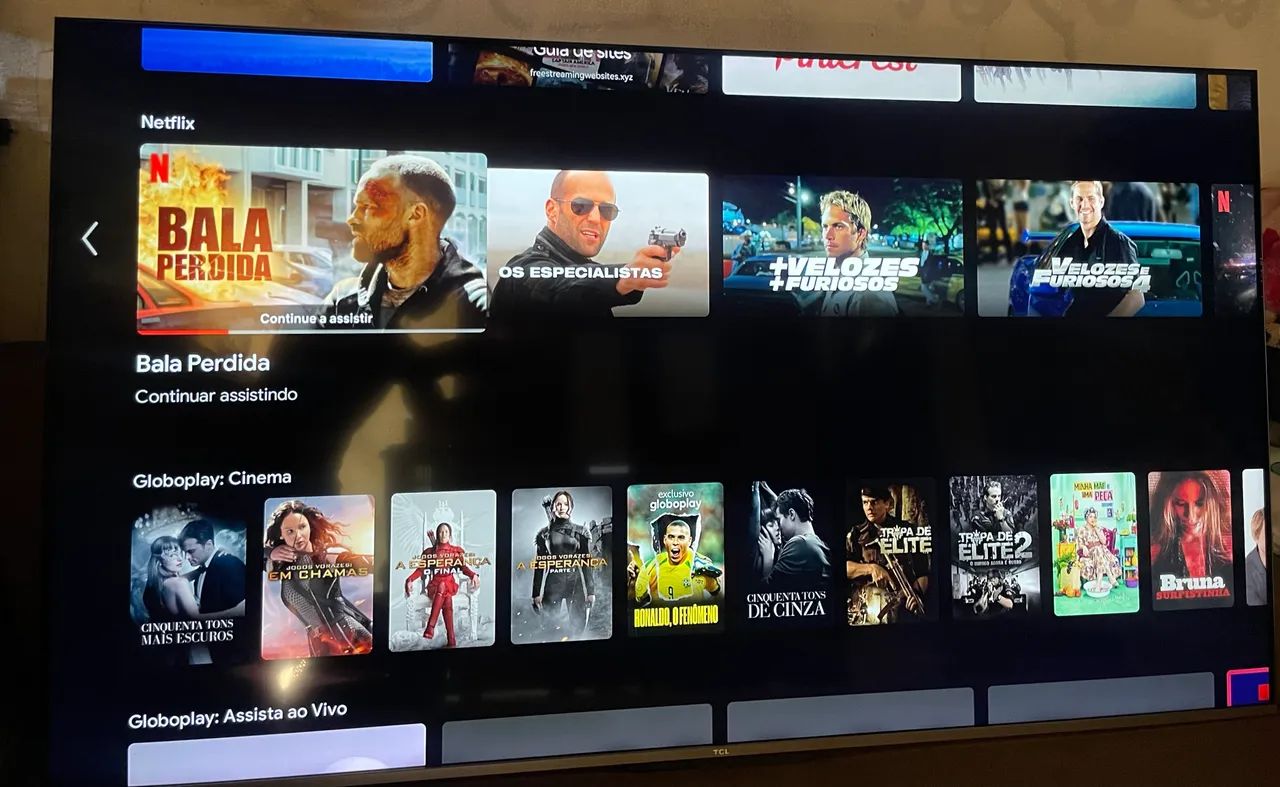 Smart TV 65 polegadas TCL - Usada (Perfeito Estado) - Foto 4