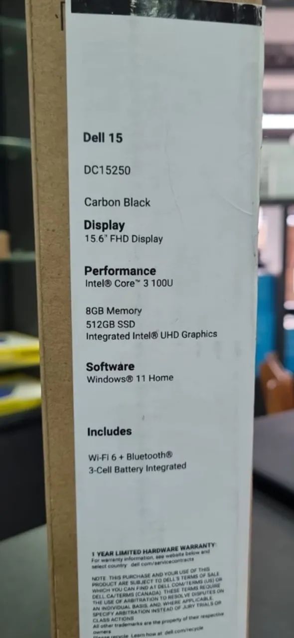 Notebook Dell 15 512 lacrado 