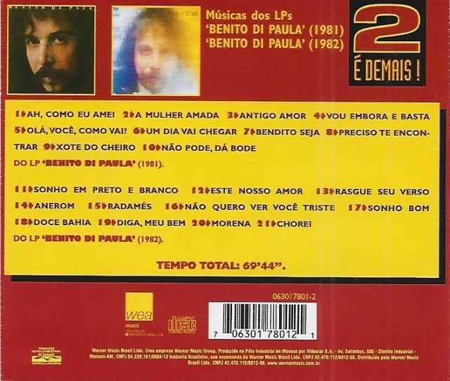 CD Benito di Paula 2 É Demais! - Foto 2