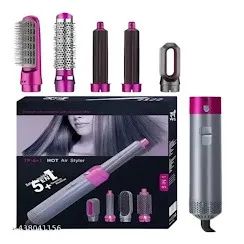  0 (novo) Escova Secador de Cabelo 5 em 1 Multifuncional e Eficiente