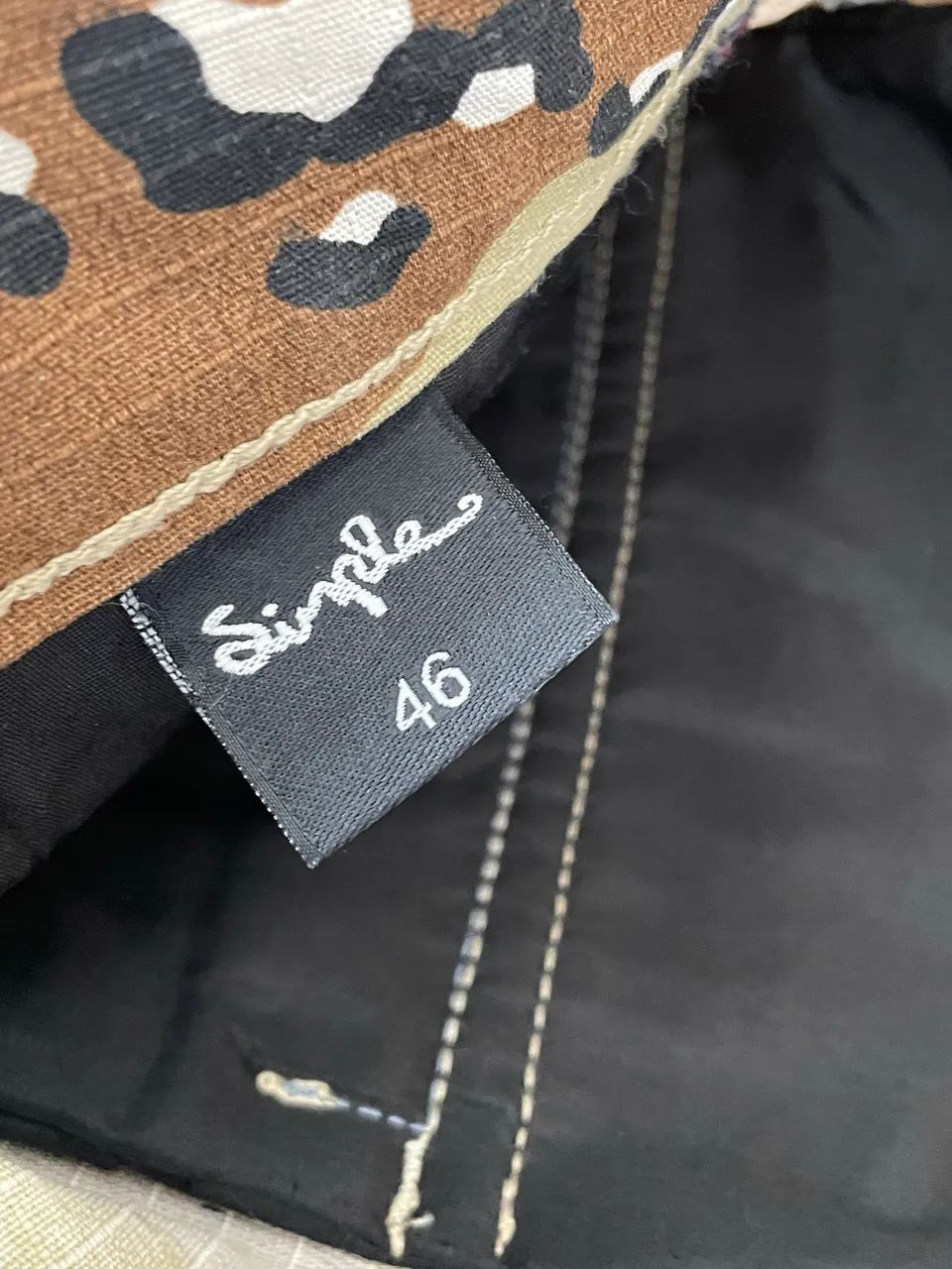 bermuda cargo simple camuflada 46