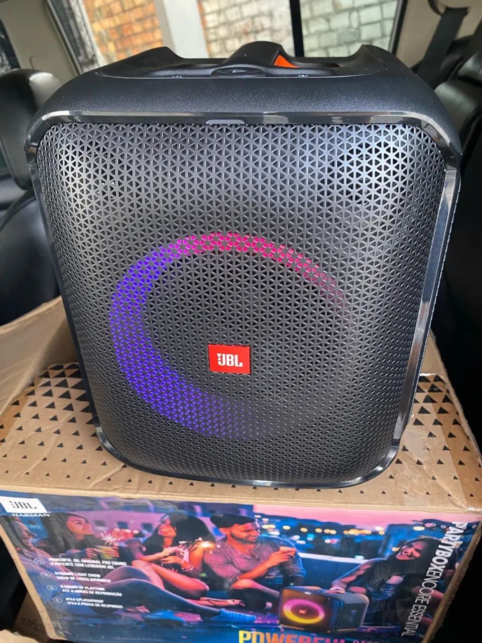 Jbl Encore Essential com Caixa e nota