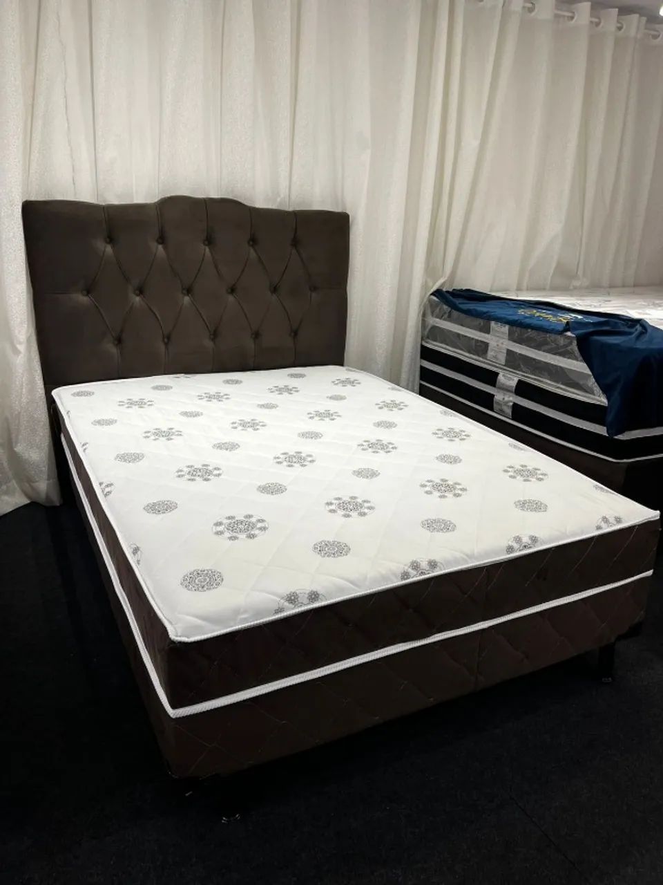 Cama Box D28 Casal - Entrega Rápida 
