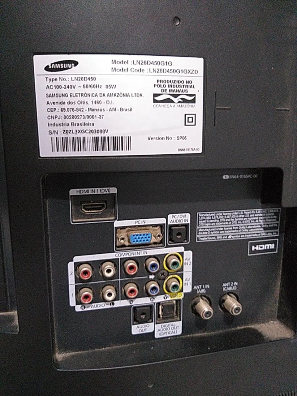 Televisão Samsung 26 polegadas  - Foto 2