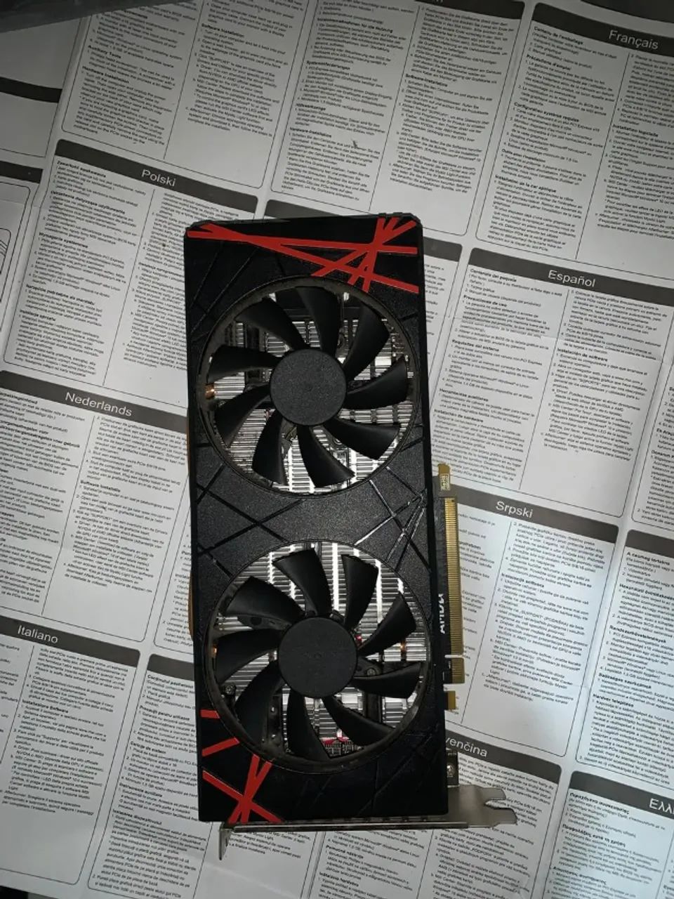 RX 580 Placa de vídeo 8GB SOYO - Foto 4