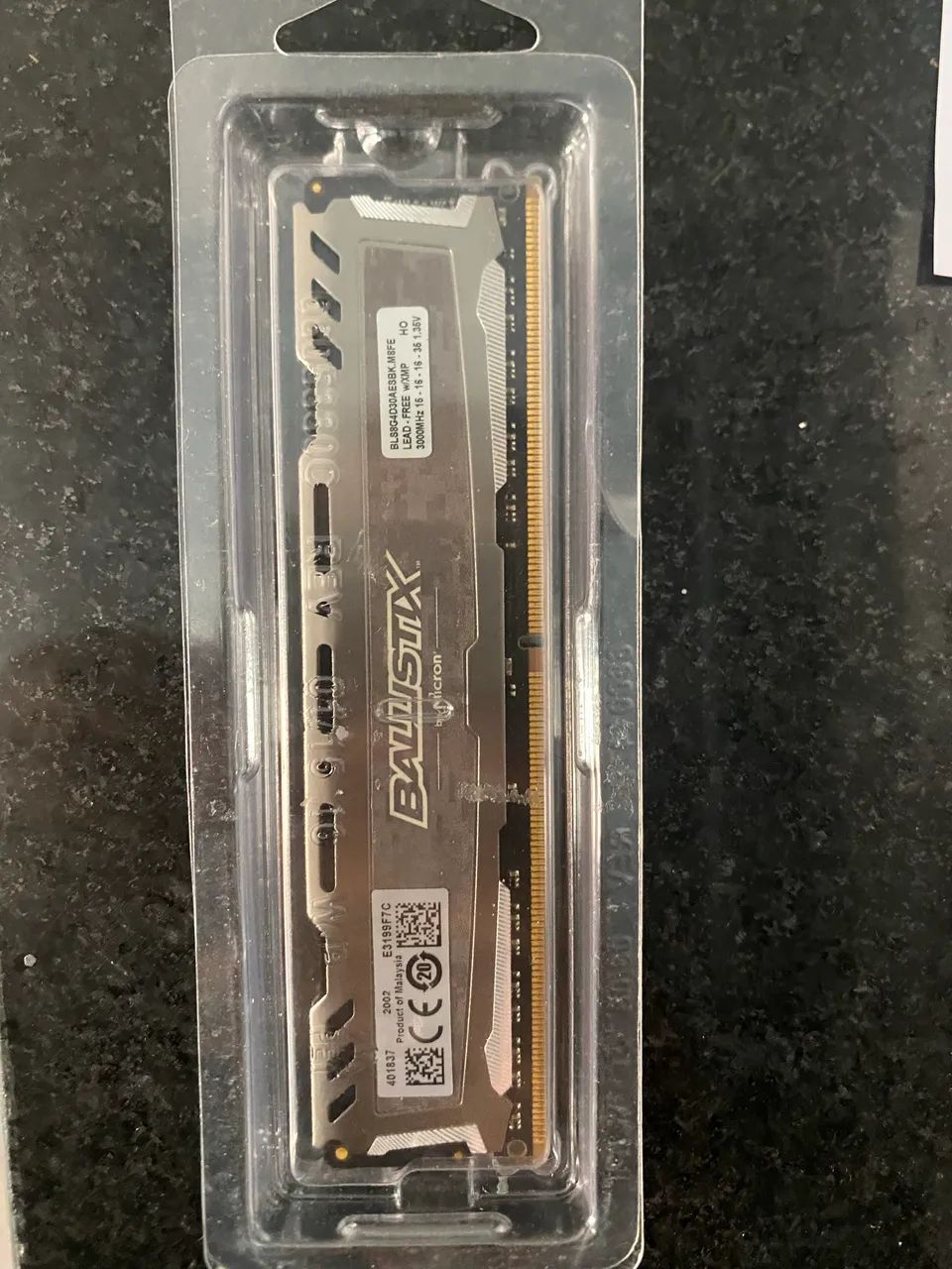 Memória ram balistix 1x8 3000hz