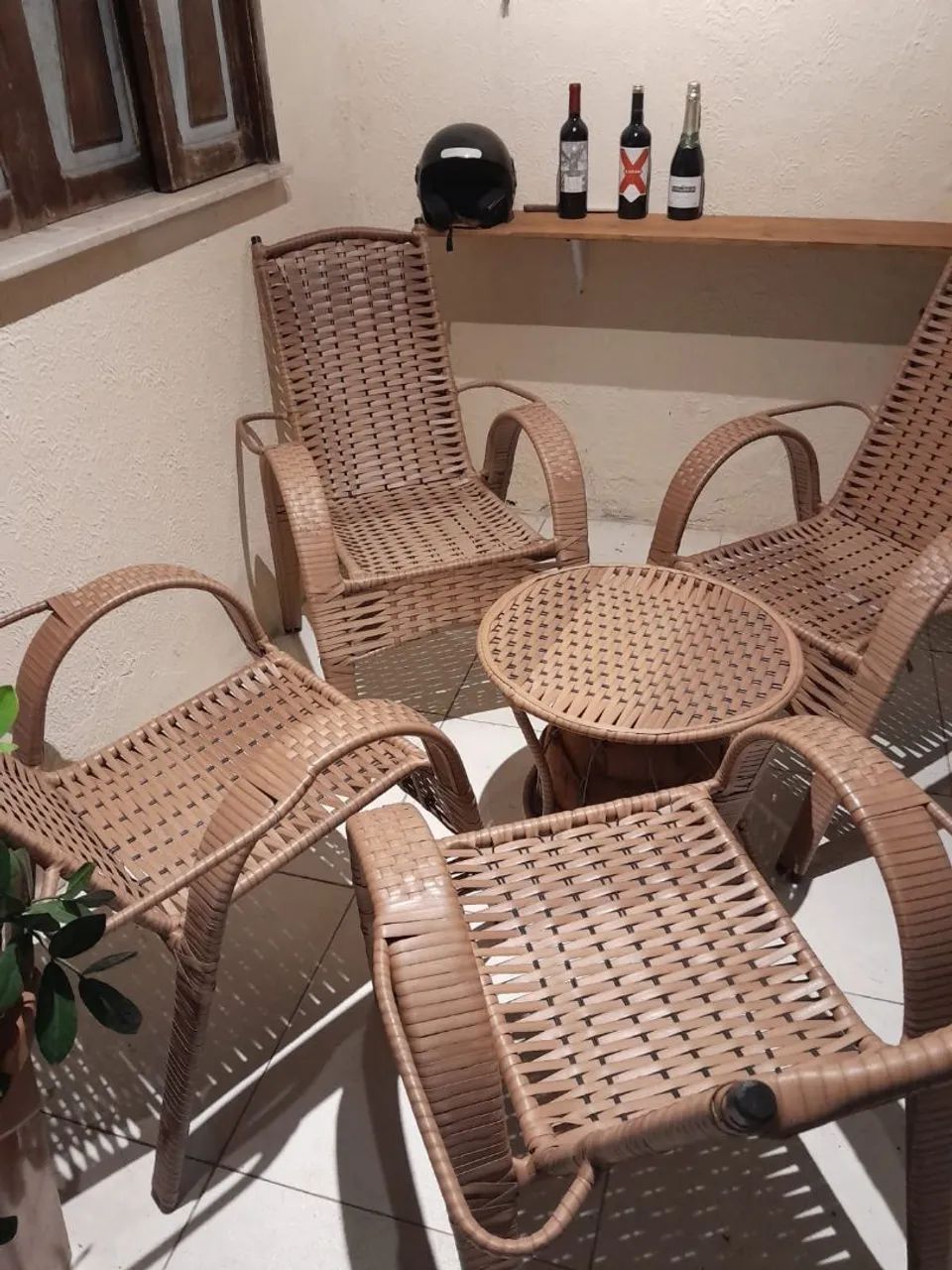 Vendo conjunto de cadeiras 