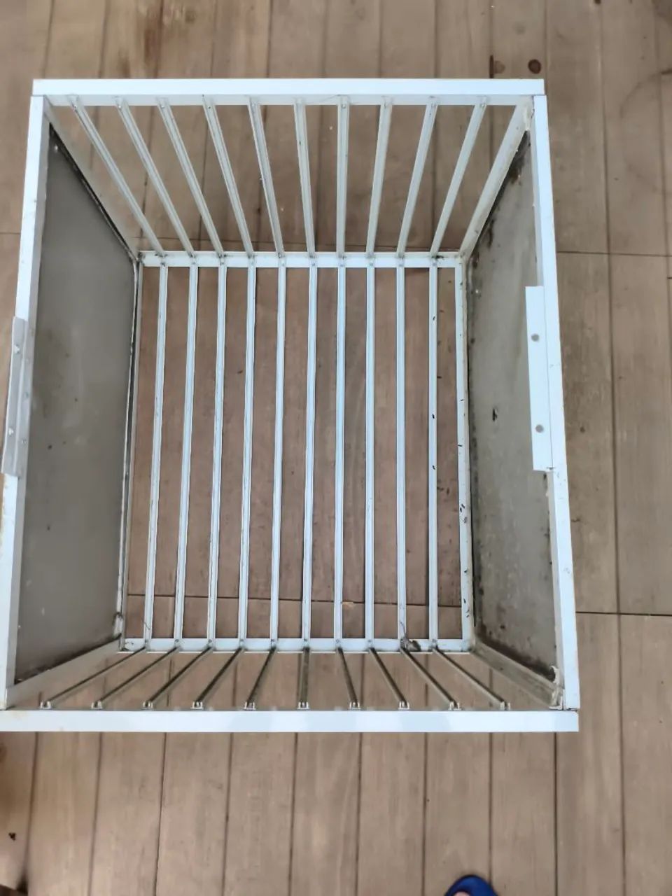 Grade de ar condicionado em alumínio branco - Foto 4