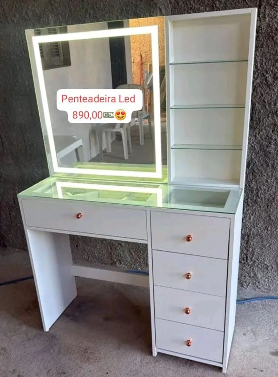 ESPELHO CAMARIM E PENTEADEIRAS DISPONÍVEL PARA ENTREGA  - Foto 5