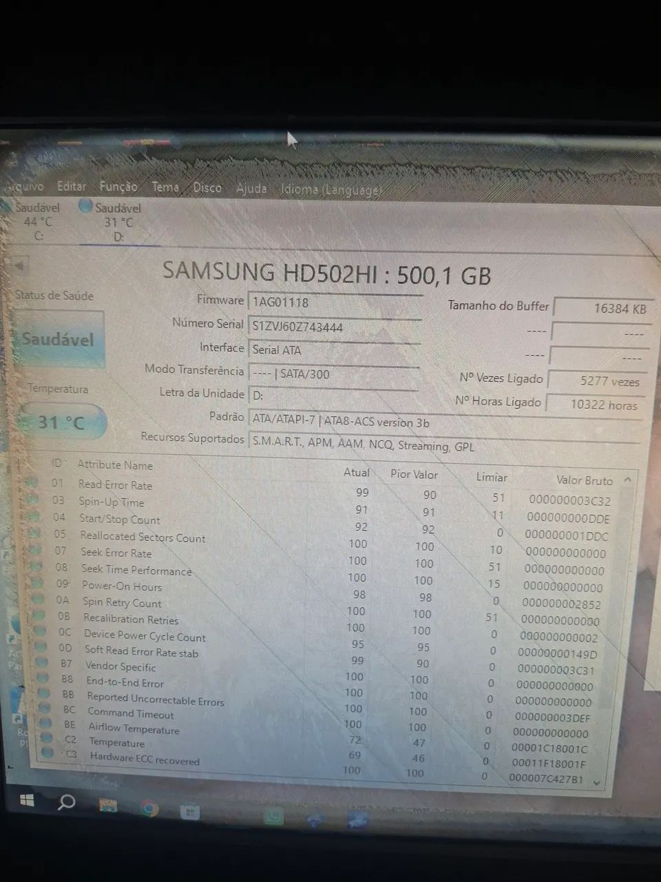 HD 500GB samsung - Foto 2