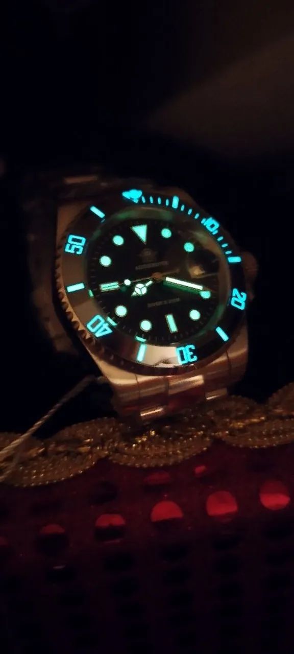 Addiesdive Submariner Preto - Foto 4