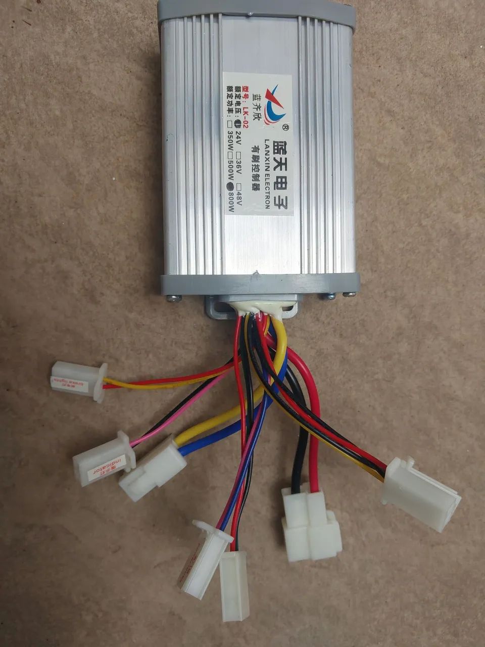 Controladora de bicicleta eletrônica 24v 800w