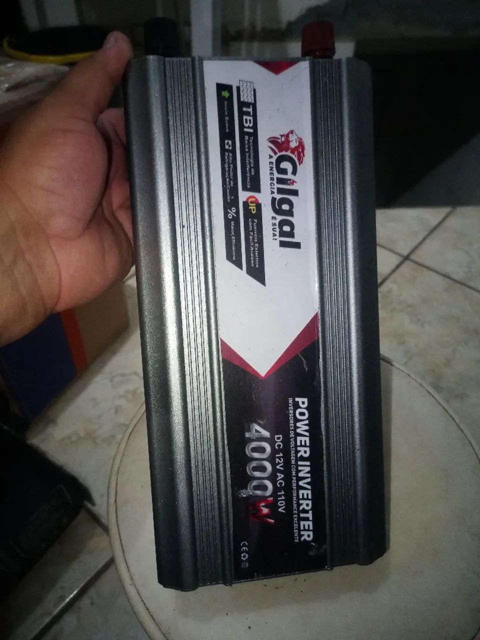 Inversor de energia 4000wats  12v x 110volts