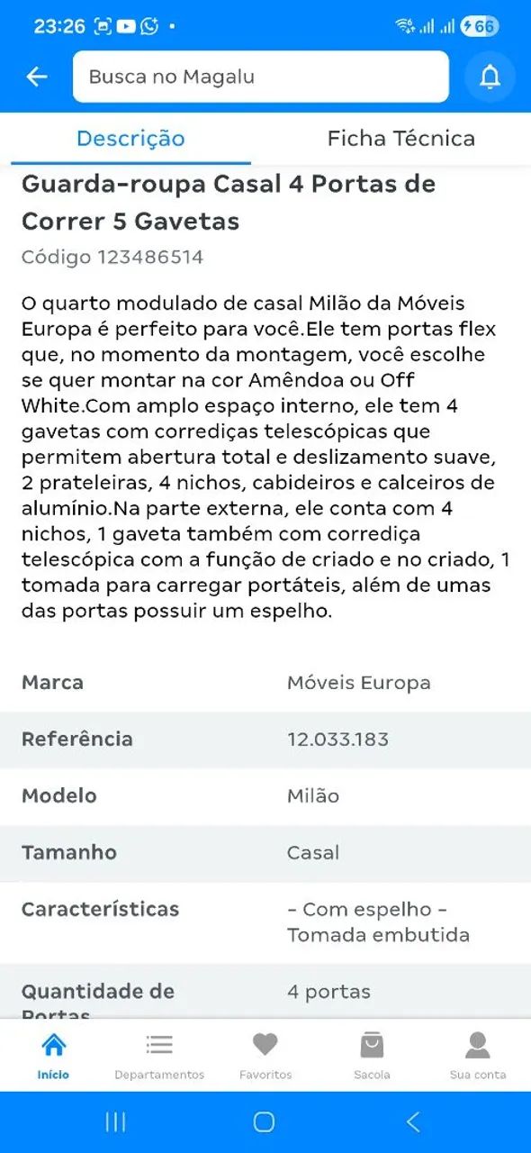 Guarda-roupa modulado casal - Foto 5