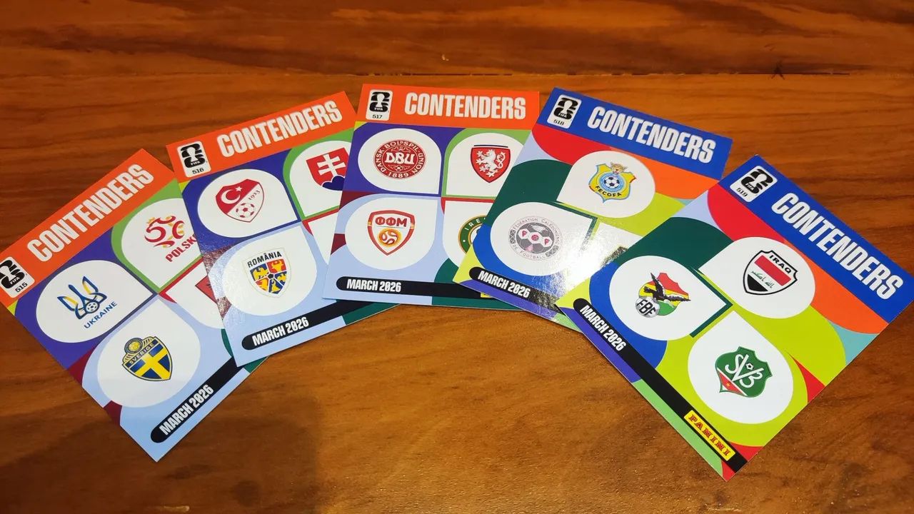 Cards Adrenalyn XL da Copa do Mundo 2026. - Foto 5
