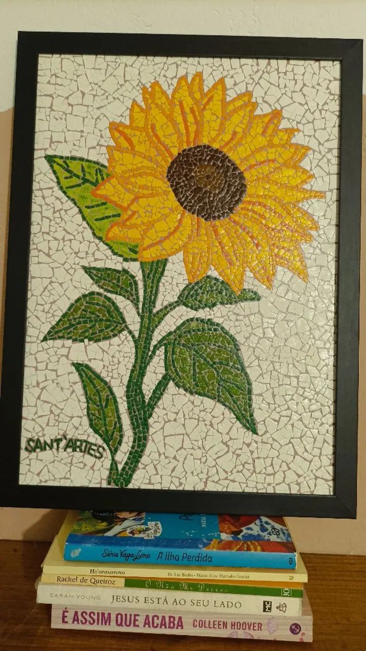 Girassol em mosaico! - Foto 5