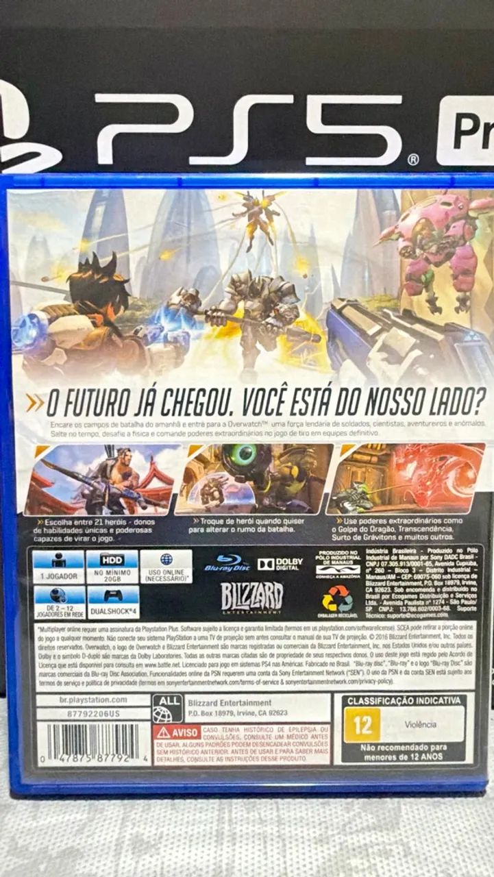 OVERWATCH - PS4/PS5 (PlayStation 4 e 5) - Foto 3