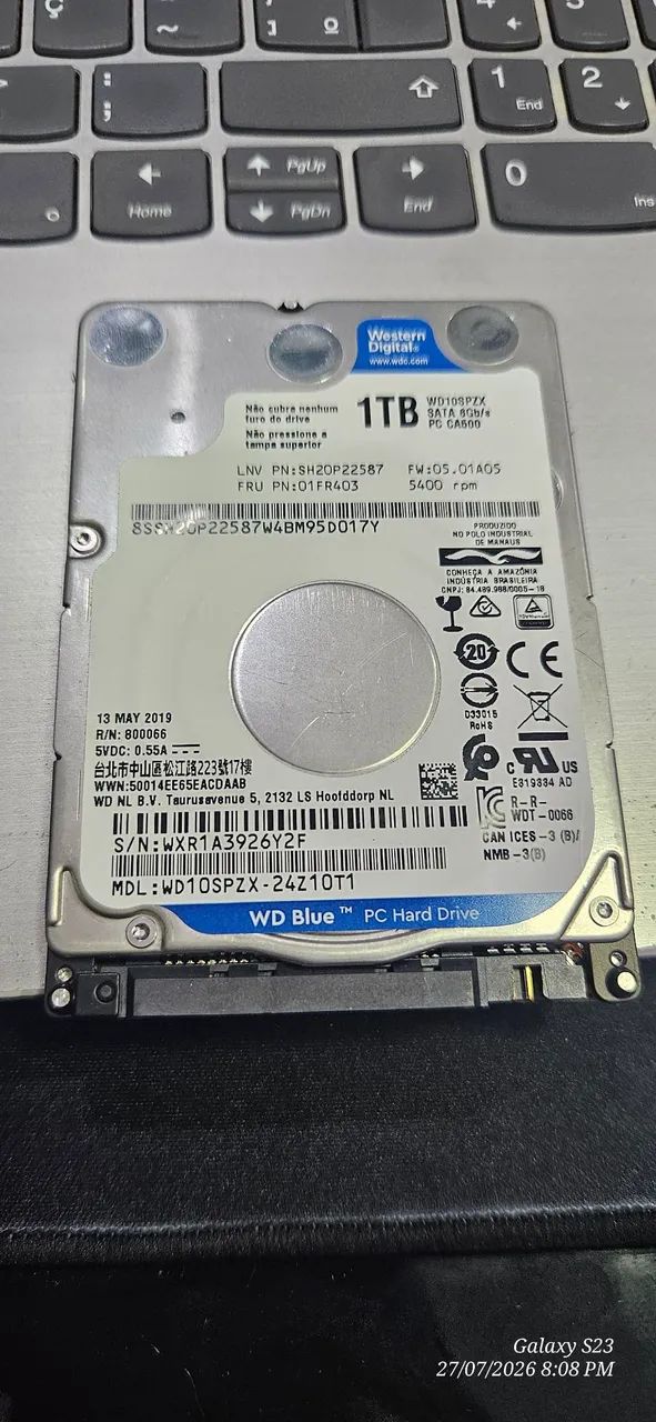 SSD 1TB WESTERN DIGITAL 