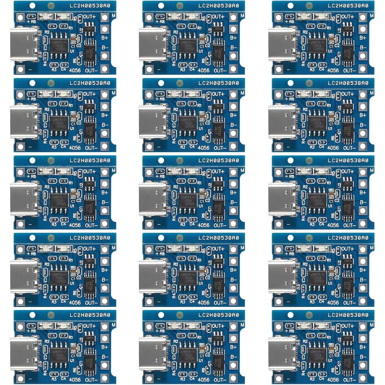 Placa de carregamento USB-C para bateria de lítio  - Foto 4