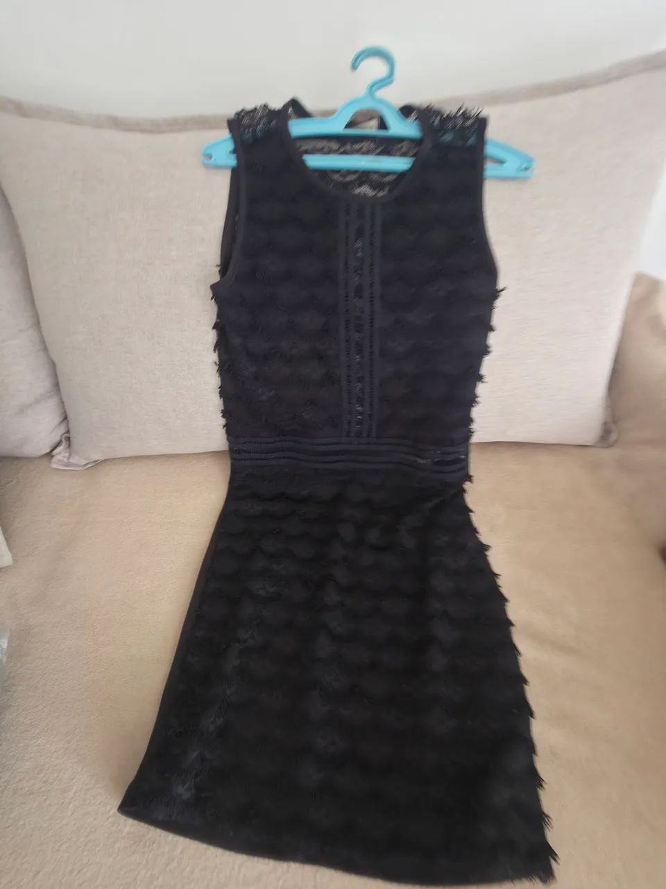 Vestido preto de renda - Foto 3