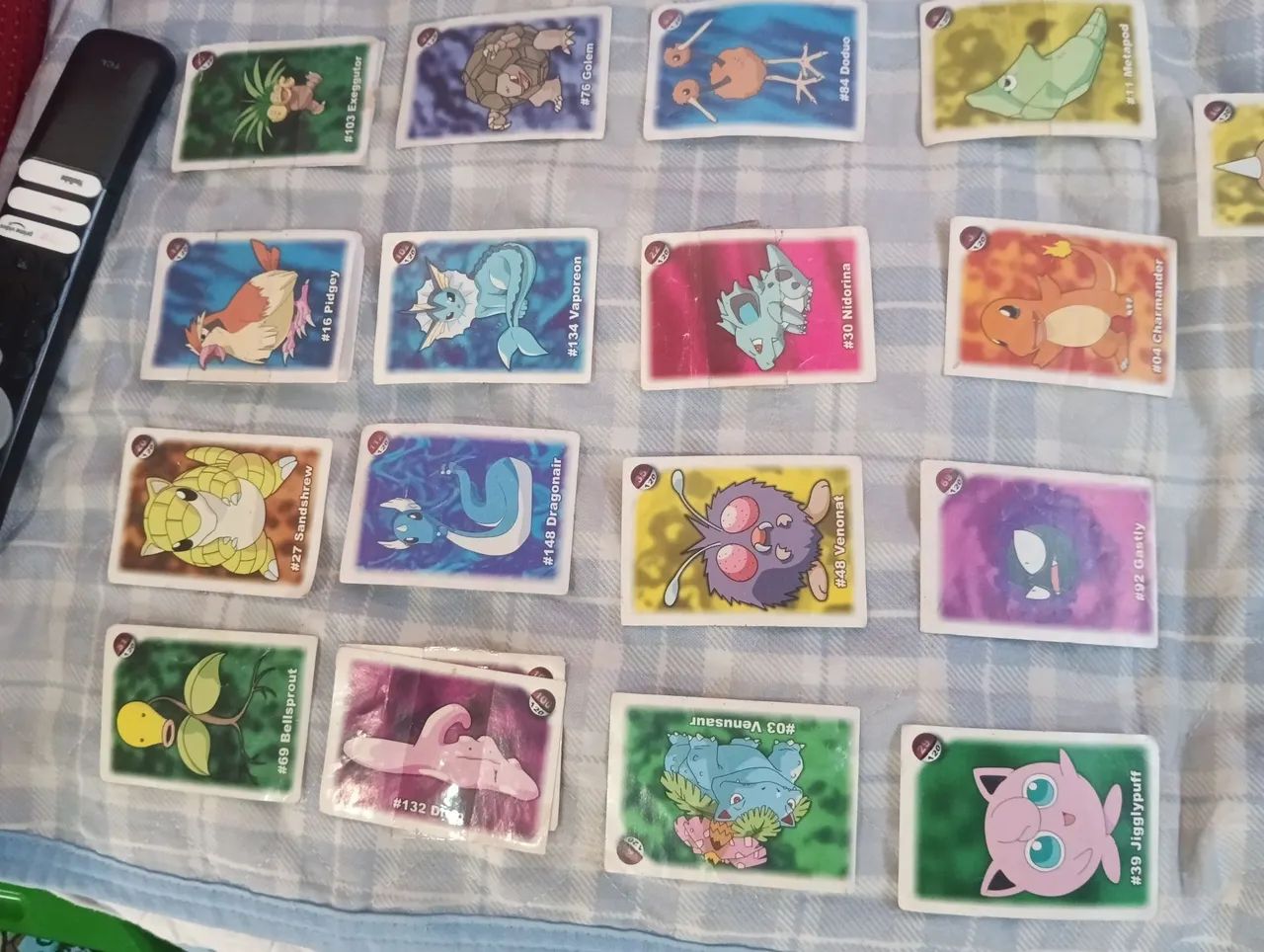 Lote De Figurinhas Pokémon Panini Ano 1999 - Clássicas Coleção - Foto 4