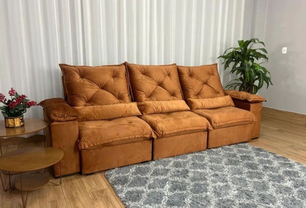 SOFA RETRATIL RECLINÁVEL 2,70.MTS 1.999,00 - Foto 4